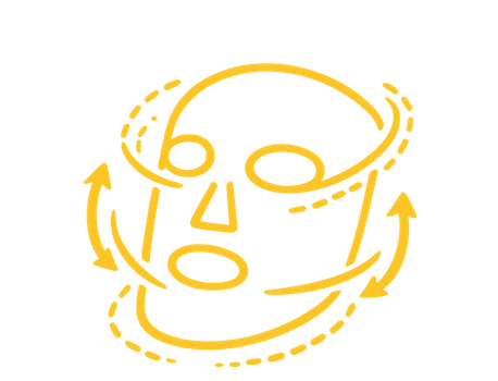 INTEO - Flexible mask design intended to fit the contours of the face